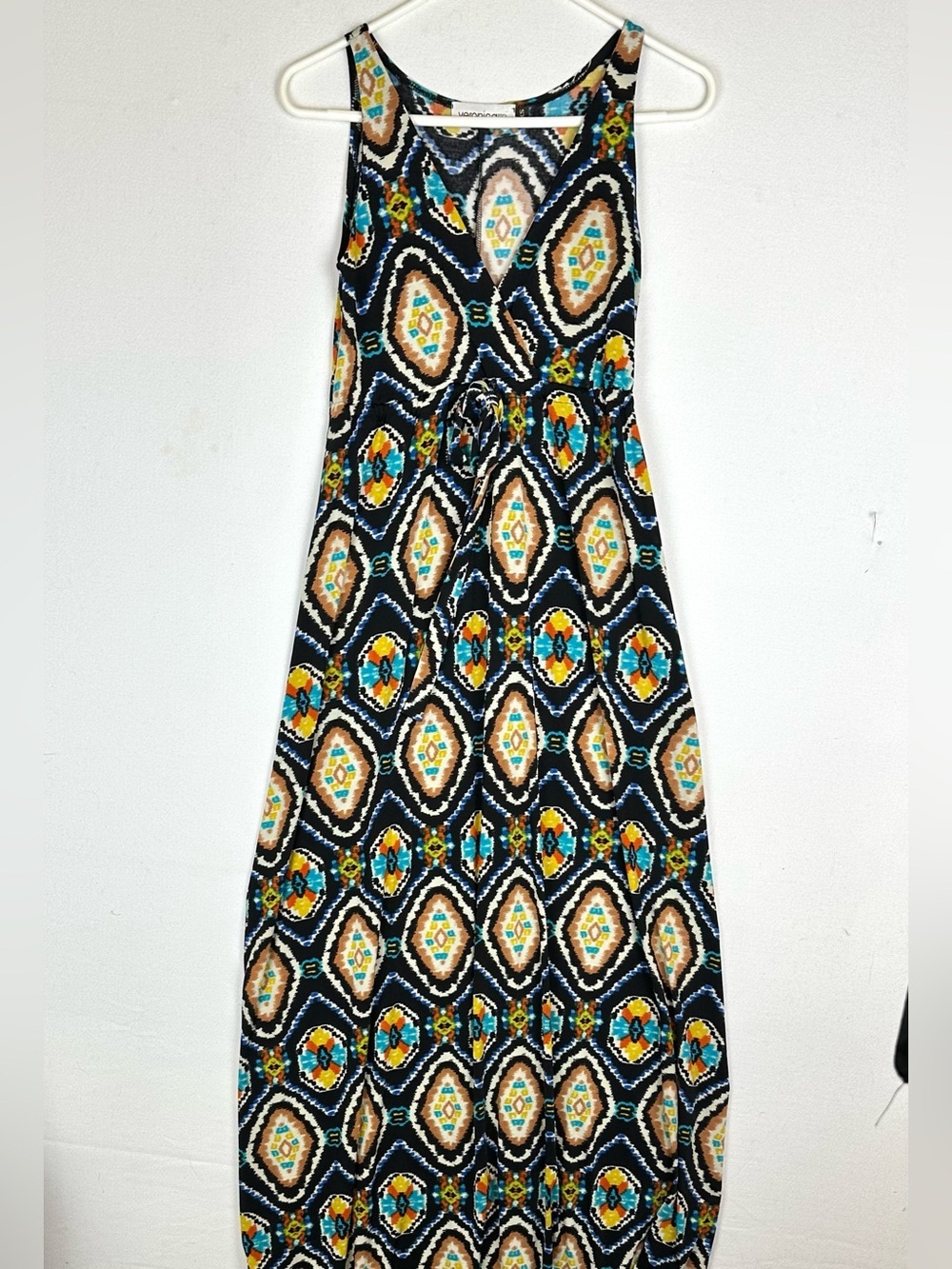 Veronica M Faux Wrap Maxi Stretch‎ Dress Resort